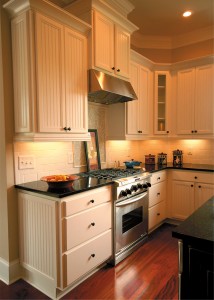 KITH maple kitchen cabinets buttercreme