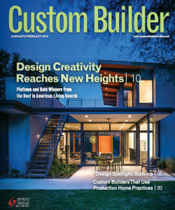 Edward Andrews Homes Featured on the Cover of Custom Builder